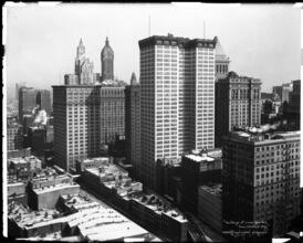 Buildings of Lower New York from Whitehall Bldg.