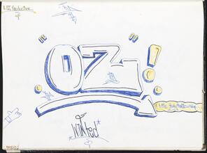 OZ! [Page in Chi Chi 133's black book.]