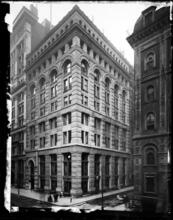 The Bank of America, Wall & William Sts.