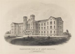 Perspective View of St. Luke's Hospital