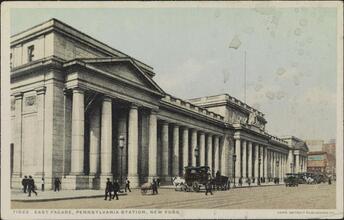 East Facade, Pennsylvania Station, New York