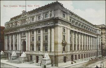 New Custom House, New York.