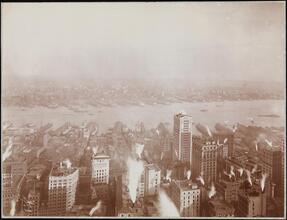 Waterfronts, New York Bay and Sky Lines, Ice Flow.