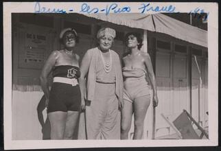 [Sophie Tucker and two unidentified women.]