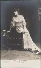 Sarah Bernhardt as "Camille"