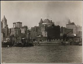 Seamens' Church Institute, View, Waterfront Showing Institute.