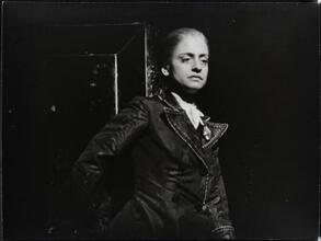 [Patti LuPone as Eva Perón in "Evita".]
