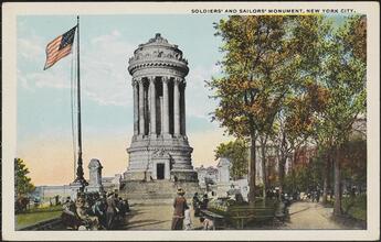 Soldiers' and Sailors' Monument, New York City.