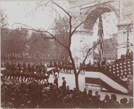 Washington Square, Arch and Parade.