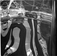 Distorting Mirrors at the Steeple Chase.