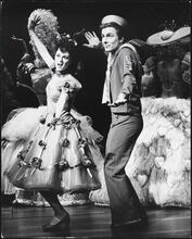 ["Follies" theater still.]