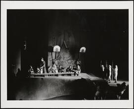 [Act 1, Scene 4 of "The Eternal Road".]