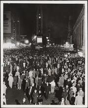 Times Square at night