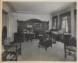 Mrs. John Parson, Sr.'s Apartment, 830 Park Avenue. Living room