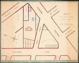 Map of Lands in the Ninth Ward in the City of New York.