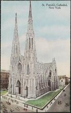 St. Patrick's Cathedral, New York.