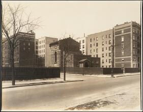 West 114th Street and Morningside Drive. Church