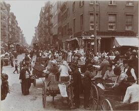 Street Vendors - 1898.  Hester St.