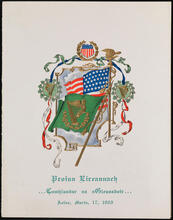 [Engineers Club Irish dinner.]