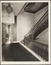 [Interior, staircase.]