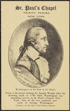 Washington in his Pew in St. Paul's.