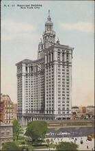 Municipal Building, New York City.