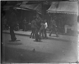 Hester Street. The Street, the school children's only playground.