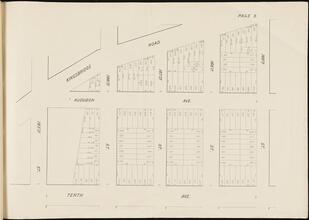 [Map showing 10th Avenue to Kingsbridge Road from 165th to 169th Street]