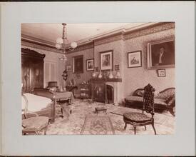 Home of W. F. Havemeyer, 335 West 14th Street, New York City [Bedroom.]