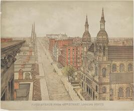 Fifth Avenue from 42nd Street, Looking North.