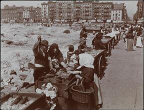 Street Scenes, Hester Street, Jewish Quarter.