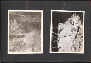 Original Exhibits of Rapid Transit Subway Construction Company, Plaintiff [Two views of subway construction.]