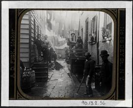 Bandits' Roost - a Mulberry Bend Alley.