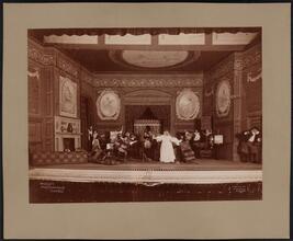 ["The King's Musketeer" theater still.]