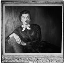 Art by Celebrities Sponsored by the Urban League [Claudette Colbert's painting.]