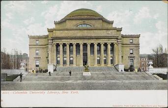Columbia University Library, New York.