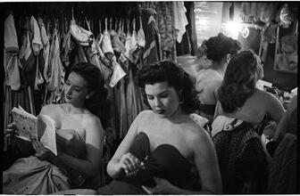 Show Girl [Rosemary in the dressing room.]