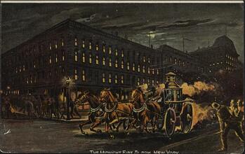 The Midnight Fire Alarm, New York.