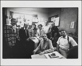 New York City, Detectives at Police Station, 1978