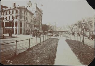 Street Scenes, North from 64th Street, Broadway.