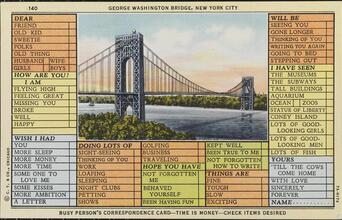 George Washington Bridge, New York City