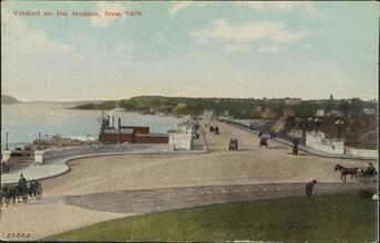 Viaduct on the Hudson, New York.