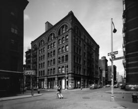 [Hotel Mercer, 99 Prince Street, across the street from Fanelli Cafe.]
