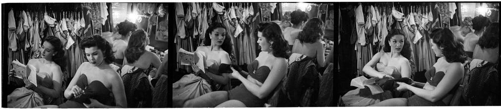 Show Girl [Rosemary in the dressing room.]