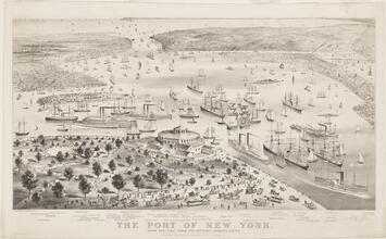 The Port of New York.