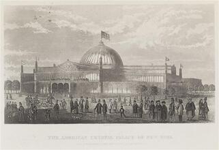 The American Crystal Palace of New York.
