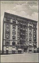 The Marquette Apartment, between Morningside and Amsterdam Avenues, New York.