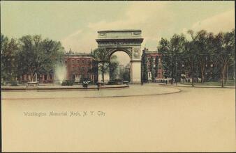 Washington Memorial Arch, N. Y. City.