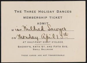 The Three Holiday Dances