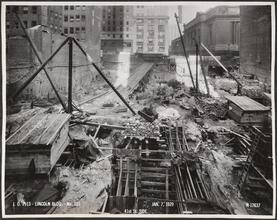 41st St. Side [Lincoln Building construction.]